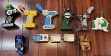 GeoTrax Trains, Remotes, Cars Lot, They Work But Not Together, Individual Pieces