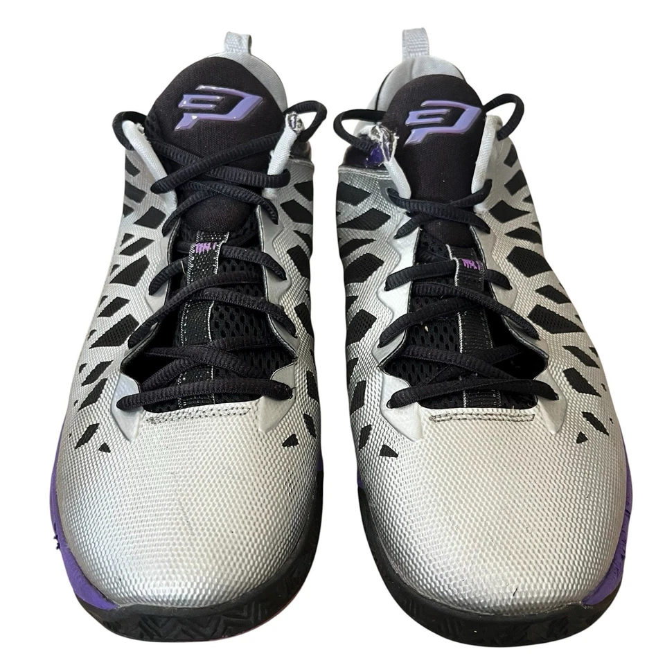 Nike Air Jordan CP3 VI 6 Chris Paul Zapatos Para Hombres 10.5 Plateado Púrpura 535807005 Foto 2 de 4