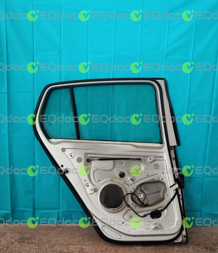 SPORTELLO PORTA POSTERIORE SINISTRO VW GOLF V 5 1K1 DAL 2003 AL 2010 GRIGIO - Foto 4 di 4