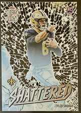 2025 Topps Signature Class Tyler Shough SHATTERED CASE HIT RC #S-20 Saints