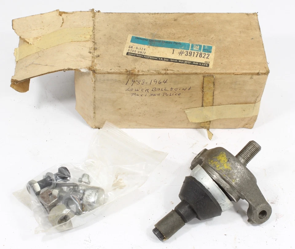 Rótula, inferior ~ 58 59 60 61 62 63 64-78 Corvette ~ OEM GM ~ 3917822 ~ K6035 Foto 3 de 3