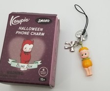 Smoko Kewpie Halloween Phone Charm: Pumpkin K...