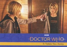 Doctor Who 2022 Parallel Base chase card number 25 It takes you Away