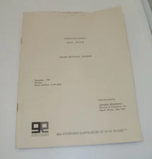 General Resistance Decasde Resistance Standard Model RDS-6158 Instruction Manual