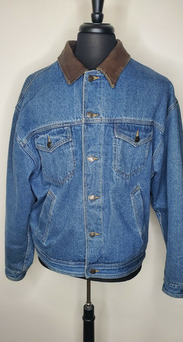 Chaps Ralph Lauren Denim Jacket Wool 
