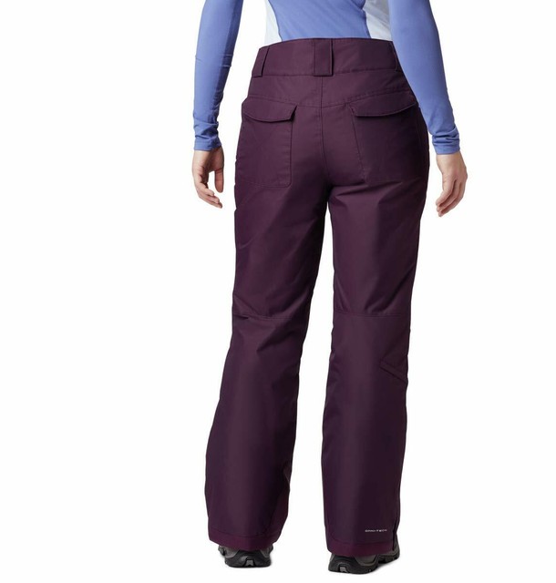 Columbia Women's Bugaboo Omni-Heat Pant Thermal Reflective Warmth Black Cherry | eBay