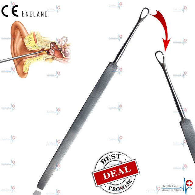 Earwiz Ear Wax Remover Removal Tool With Soft Tip & Safety Stop for