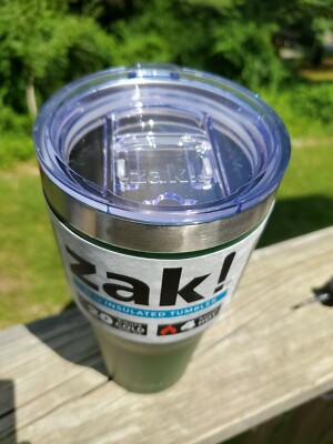 Zak Designs 30 oz Double Wall Stainless Steel Cascadia Tumbler
