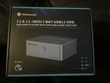 Yottamaster 2.5&3.5 2 Bay USB3.2 HDD Docking Station Offline Clone Function