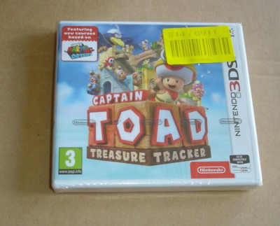 Captain Toad Treasure Tracker 3DS - UK - Nintendo - Original Cover