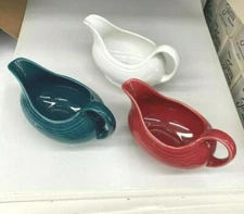 1st Quality New! Fiesta Gravy Sauce Boat Retired Color Mix and Match Fiestaware