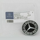 FIT Mercedes Benz Star Flat Hood Bonnet Logo Emblem Badge High Gloss  57mm