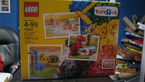 lego xl creative brick box 10654