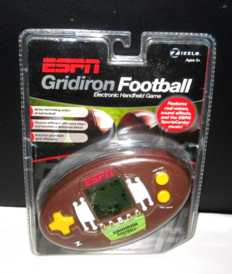 ESPN Gridiron Football Electronic Handheld Game 2000 Zizzle T10