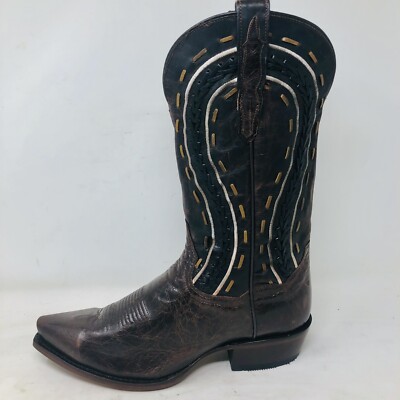 NWOB Dan Post Men's Distressed Brown Leather Boots 3195