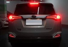 Pair LED Rear Bumper Tail Brake Light Lamp Turn For RAV4 2016 2017 2018 