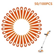 100STK Ersatzmesser Ersatzklingen Für STIHL Polycut 2-2 Polycut 3-2 Rasentrimmer