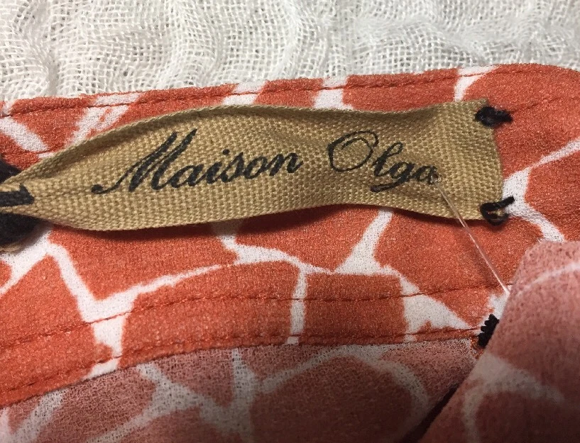 Shorts MAISON OLGA TAMANHO 1 Alimia Seda Boutique Casual Novo com etiquetas - Imagem 2 de 4