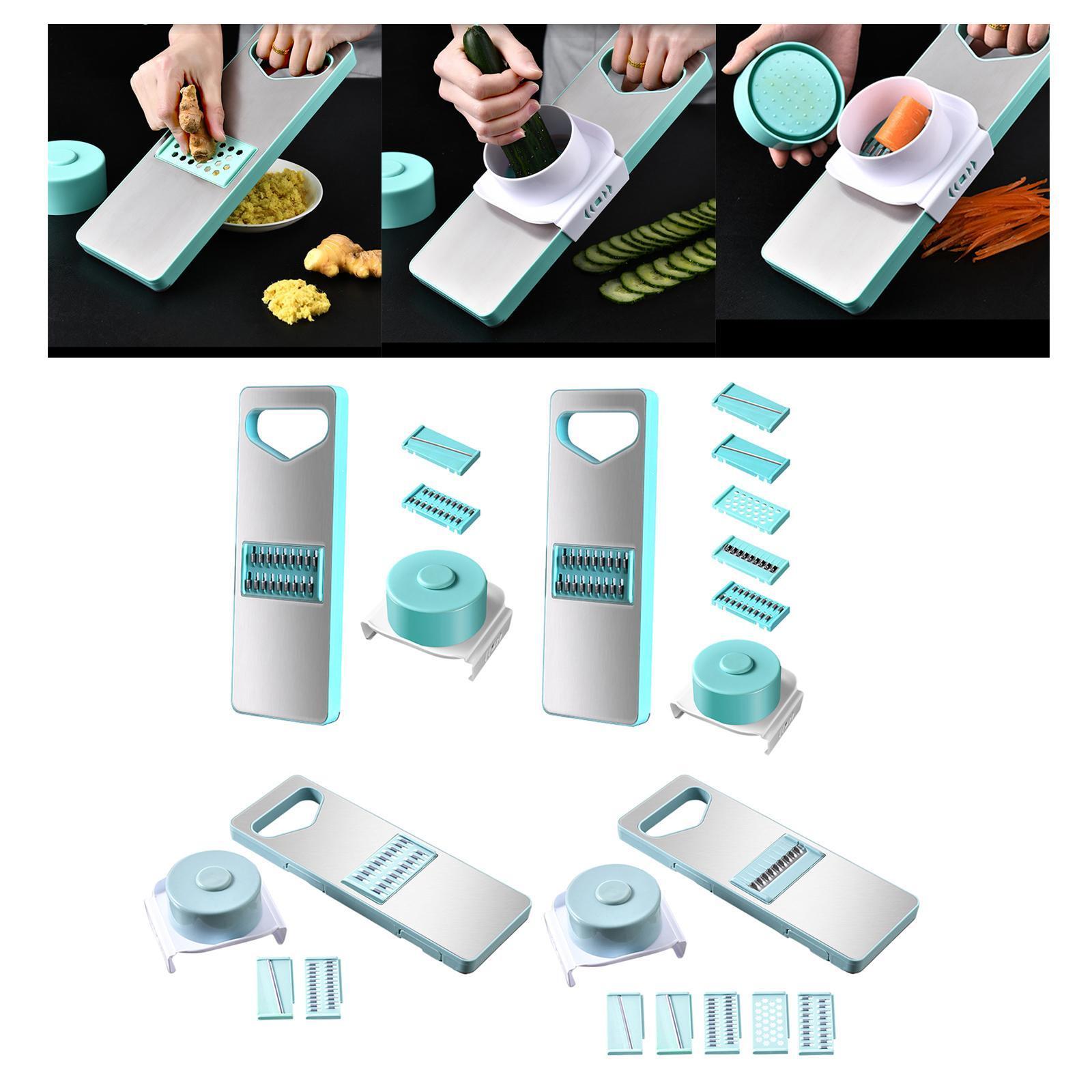 Pommes Frites Schneider Wechselklingen Set für Zitrone Gurke Kohl