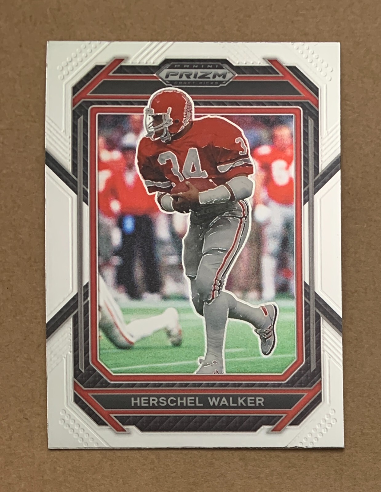 2023 Panini Prizm Draft Picks Herschel Walker #43 Football Card