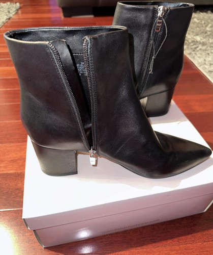 NWB Marc Fisher Jelly- M Leather Black Booties sz 9M - Picture 17 of 19