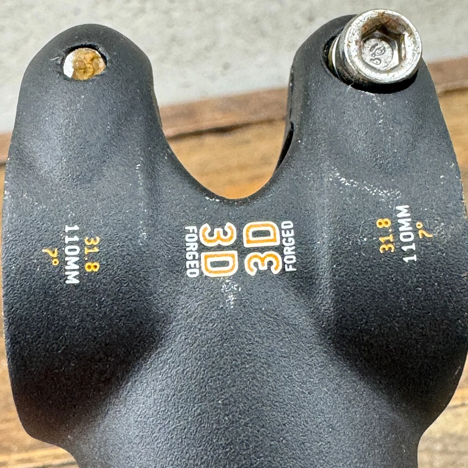 Vástago 3D vintage Avenir serie 200 sin rosca 1 1/8" 31,8 abrazadera 110 7 grados forjado Foto 2 de 4