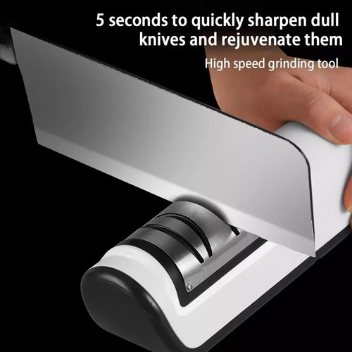 Electric Knife Sharpener Professional Kitchen Scissor Sharpening Tool Sharpener - Picture 14 of 16