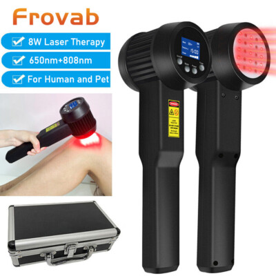 Cold Laser Therapy Device Pain Relief 8000mW LLLT Soft Red Light Lazer Treatment
