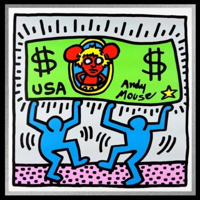 KEITH HARING/ WARHOL 