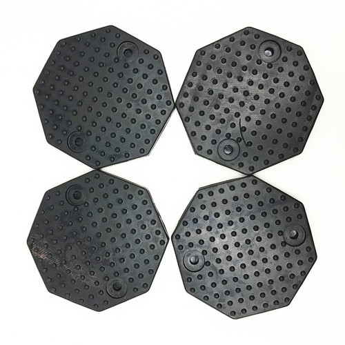 Octagonal D Pad 4pcs/set 135*10mm Black Rubber Arm Octagon Pad kit for Challenger Lift ...