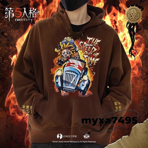 Identity V Norton campbell Cosplay Costume Prospector Hoodie Suit Unisex Shirt