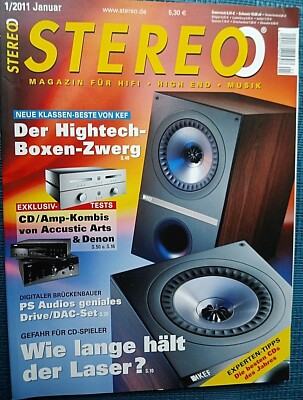 STEREO 1/11, DENON DCD/PMA 100,BENESCH C 60 LE,PS AUDIO PERFECT WAVE,VPI CLASSIC