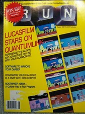 RUN Magazine for Commodore Computers - August 1986