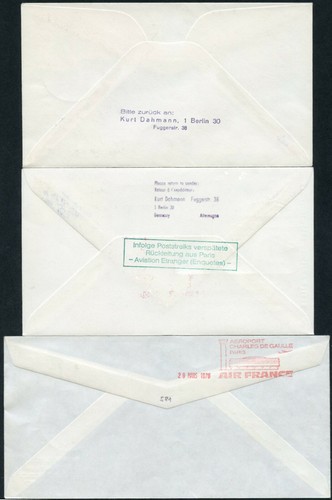 FIRST FLIGHT COVERS- GROUPED BY AIRLINE OR COUNTRY + PRICED PER GROUP - Picture 13 of 46