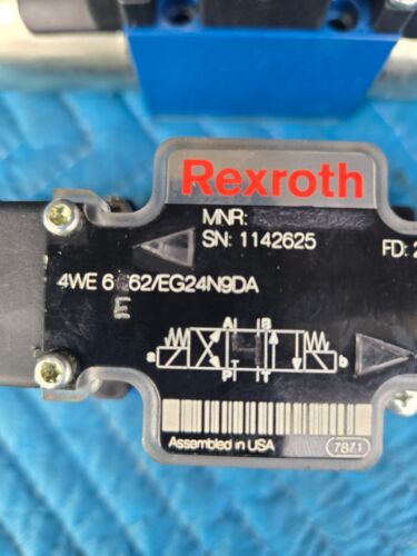 4WE6E62/EG24N9DA Rexroth Hydraulic Valve - Picture 2 of 13