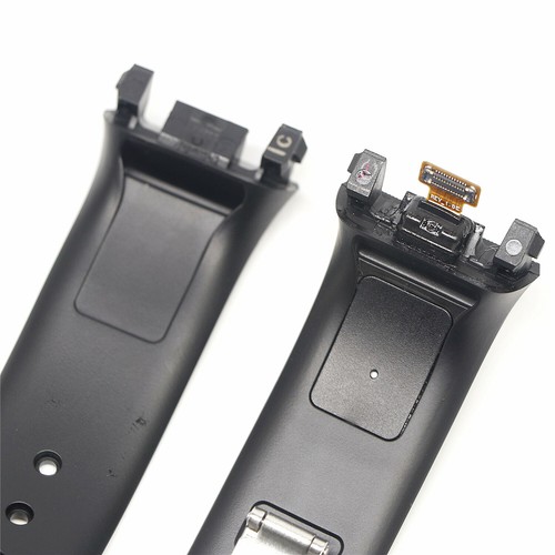 Bracelet + boîtier arrière pour montre connectée Samsung Gear SM-V700 neuf d'origine - noir - Photo 4 sur 6