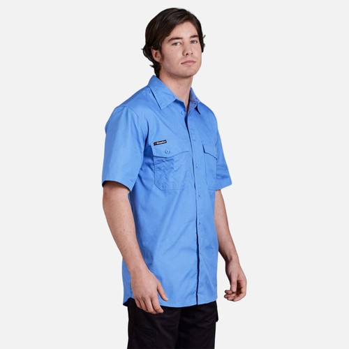 King Gee Mens Workcool 2 Cotton Work Shirt (K14825) 2XS-7XL RRP$54.95 - Picture 3 of 17
