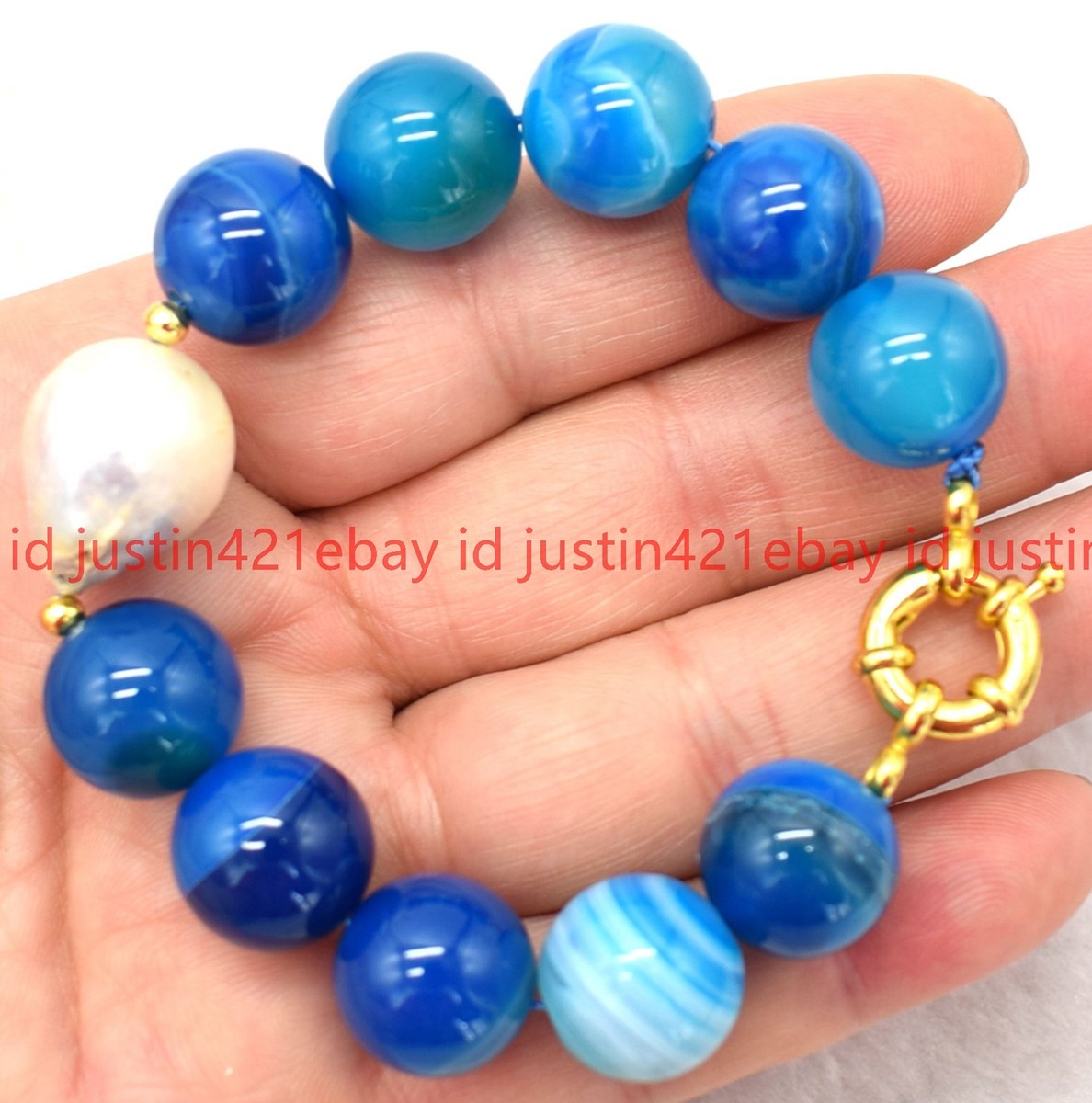 000145 8  blanc pièce BAROQUE KESHI REBORN PEARL BRACELET AliExpress