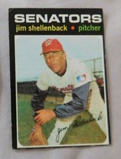 1971 Topps Washington Senators Baseball Pick one