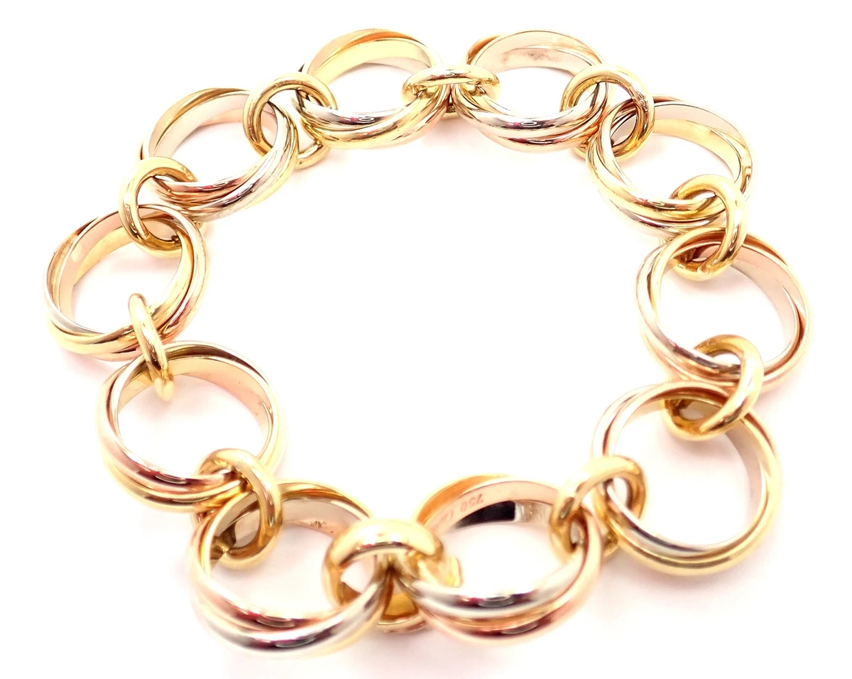 Cartier Love Bracelet 18K Yellow Gold 750 Size16 90176910 | eBay