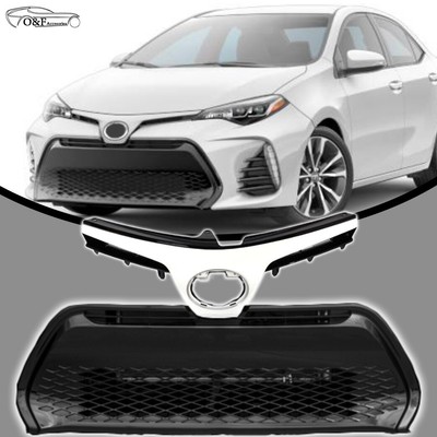 For 2017 2019 Toyota Corolla Se Xse Front Upper And Lower Super