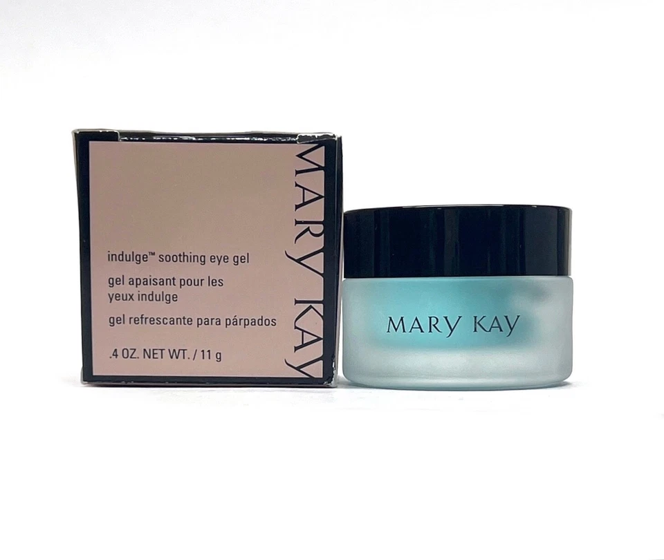 MARY KAY INDULGE GEL CALMANTE PARA OS OLHOS~190660~TAMANHO COMPLETO~NOVO NA CAIXA! - Imagem 3 de 4