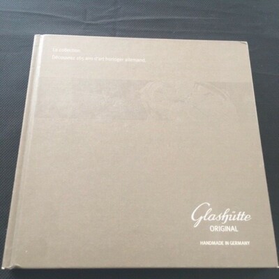 Watch Catalog / Watch Catalogue GLASHÜTTE ORIGINAL 2010 auf Französisch mit Tarif