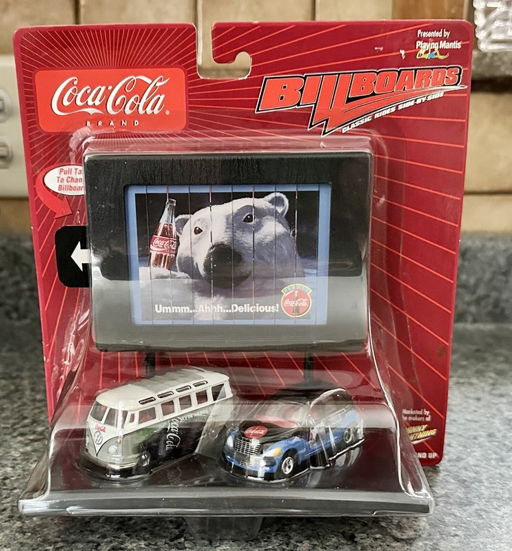 Coca-Cola BILLBOARDS Classic Rides  "Johnny Lightning" 2003 Release 1 NEW!