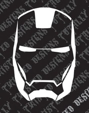 Iron Man Vinyl Decal Car Truck Motorcycle Marvel Avengers Shield Tony Stark Hulk