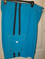 Sonoma Blue Board Beach Swim Trunks Shorts Mens Size XXL 2XL NWT