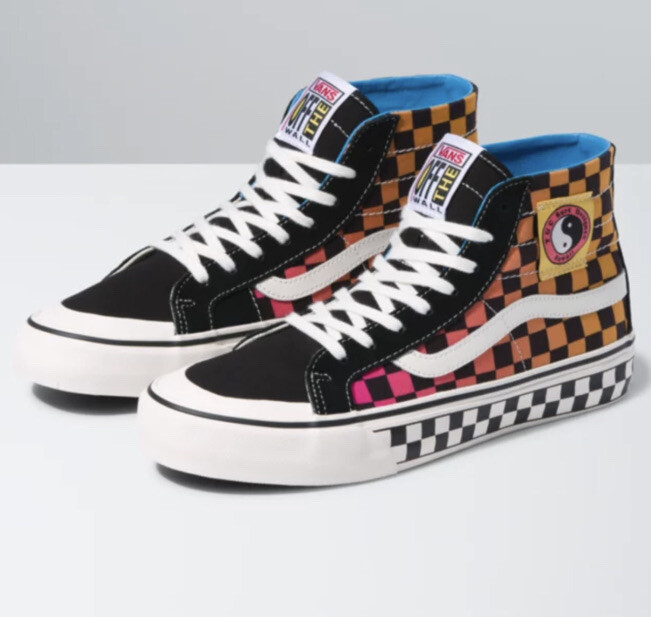 VANS Sk8-Hi XX 10ホール チェッカー 海外限定 US10 VANS Sk8-Hi XX 10ホール チェッカー 海外限定 US10 - メルカリ