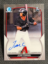 2023 Bowman Chrome 1st PROSPECT ROOKIE AUTO Juan Corniel item 2