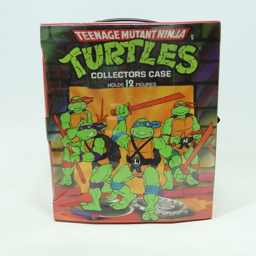 Teenage Mutant Ninja Turtles TMNT 1988 Collectors Case W Plastic Trays