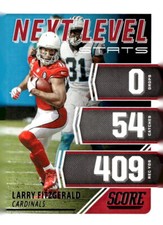 2021 Score #NL11 Larry Fitzgerald Next Level Stats Red